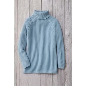 Shaker Turtleneck Tunic